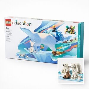 LEGO Education Arctic Animals 45203 STEM Science Kit 1134pcs Polar Bear Set
